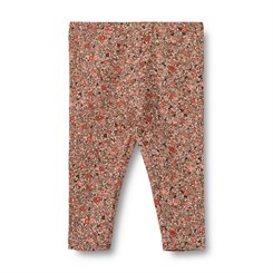 Wheat leggings Jules - Rose flowers meadow